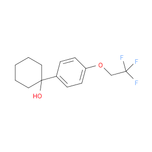 1-(4-(2,2,2-trifluoroethoxy)phenyl)cyclohexanol