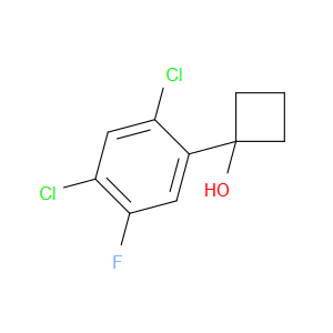 1-(2,4-dichloro-5-fluorophenyl)cyclobutanol