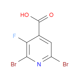 2,6-Dibromo-3-fluoroisonicotinic acid