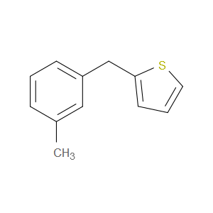 2-(3-methylbenzyl)thiophene