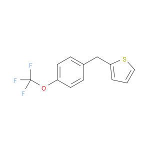 2-(4-(trifluoromethoxy)benzyl)thiophene
