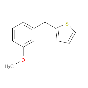 2-(3-methoxybenzyl)thiophene