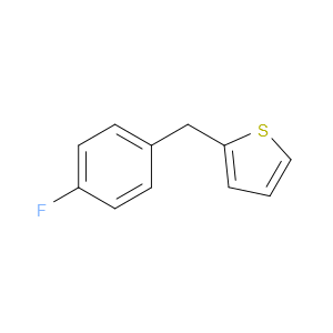 2-(4-fluorobenzyl)thiophene