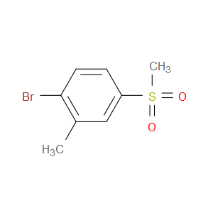 1-bromo-2-methyl-4-(methylsulfonyl)benzene