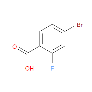 4-溴-2-氟苯甲酸