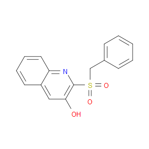 2-(benzylsulfonyl)quinolin-3-ol