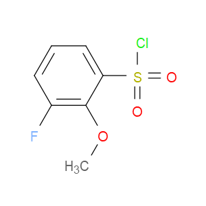 3-fluoro-2-methoxybenzene-1-sulfonyl chloride