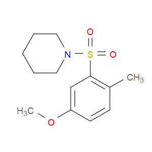 1-((5-methoxy-2-methylphenyl)sulfonyl)piperidine