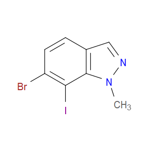 6-bromo-7-iodo-1-methyl-1H-indazole