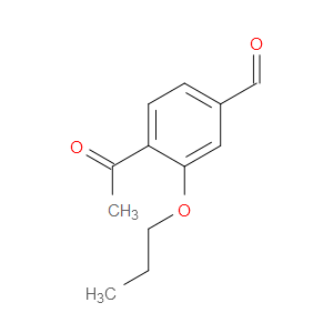 4-acetyl-3-propoxybenzaldehyde