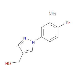 （1-（4-溴-3-甲基苯基）-1H-吡唑-4-基）甲醇