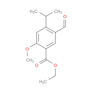 ethyl 5-formyl-4-isopropyl-2-methoxybenzoate