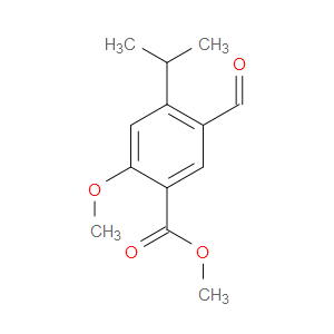 methyl 5-formyl-4-isopropyl-2-methoxybenzoate