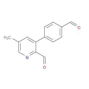 3-(4-formylphenyl)-5-methylpicolinaldehyde