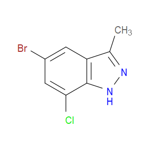 5-bromo-7-chloro-3-methyl-1H-indazole