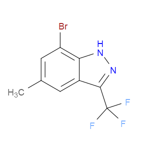 7-bromo-5-methyl-3-(trifluoromethyl)-1H-indazole