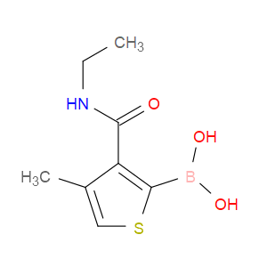 (3-(ethylcarbamoyl)-4-methylthiophen-2-yl)boronic acid