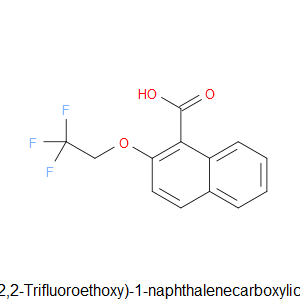 2-(2,2,2-Trifluoroethoxy)-1-naphthalenecarboxylic acid