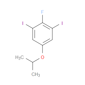 2-fluoro-1,3-diiodo-5-isopropoxybenzene