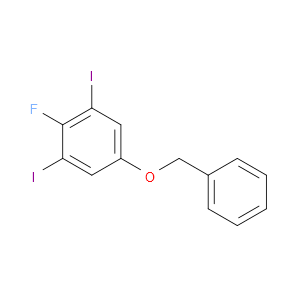 5-(benzyloxy)-2-fluoro-1,3-diiodobenzene