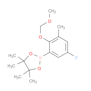 2-(5-Fluoro-2-(methoxymethoxy)-3-methylphenyl)-4,4,5,5-tetramethyl-1,3,2-dioxaborolane