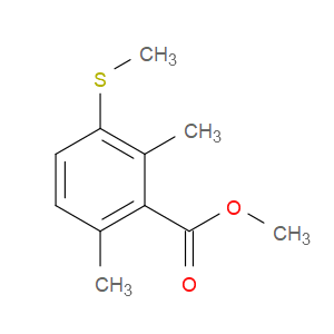 methyl 2,6-dimethyl-3-(methylthio)benzoate