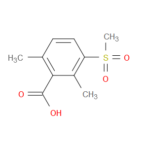 2,6-dimethyl-3-(methylsulfonyl)benzoic acid