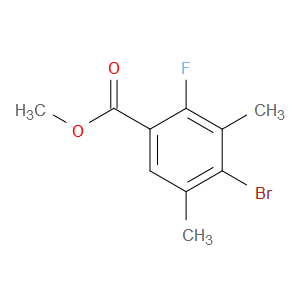 methyl 4-bromo-2-fluoro-3,5-dimethylbenzoate