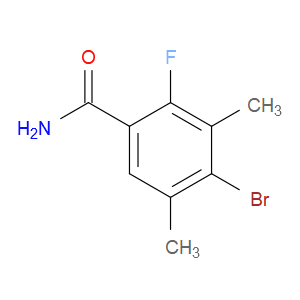 4-bromo-2-fluoro-3,5-dimethylbenzamide