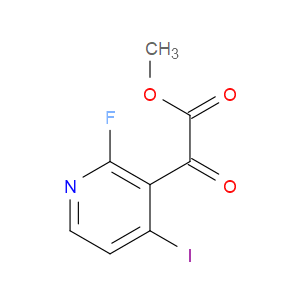 methyl 2-(2-fluoro-4-iodopyridin-3-yl)-2-oxoacetate