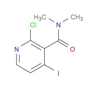 2-chloro-4-iodo-N,N-dimethylnicotinamide