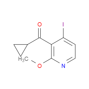 cyclopropyl(4-iodo-2-methoxypyridin-3-yl)methanone