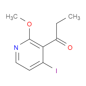 1-(4-iodo-2-methoxypyridin-3-yl)propan-1-one