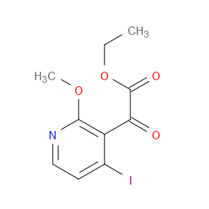 ethyl 2-(4-iodo-2-methoxypyridin-3-yl)-2-oxoacetate