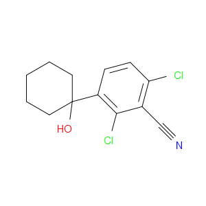 2,6-dichloro-3-(1-hydroxycyclohexyl)benzonitrile