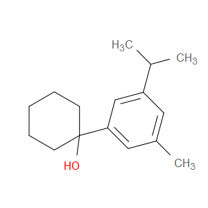 1-(3-isopropyl-5-methylphenyl)cyclohexanol