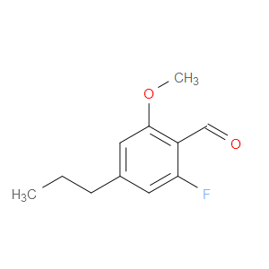 2-fluoro-6-methoxy-4-propylbenzaldehyde