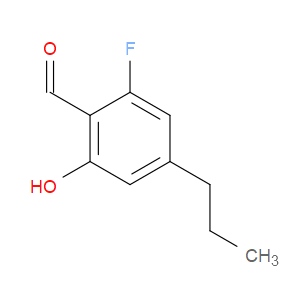 2-fluoro-6-hydroxy-4-propylbenzaldehyde