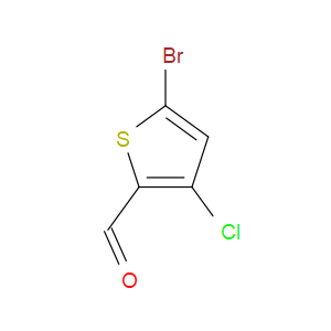 5-bromo-3-chlorothiophene-2-carbaldehyde