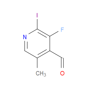 3-fluoro-2-iodo-5-methylisonicotinaldehyde