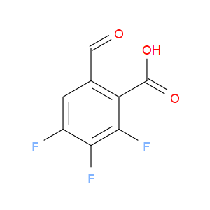 2,3,4-trifluoro-6-formylbenzoic acid