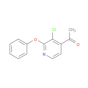 1-(3-chloro-2-phenoxypyridin-4-yl)ethanone