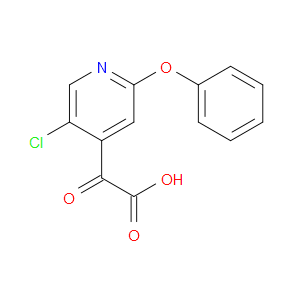 2-(5-chloro-2-phenoxypyridin-4-yl)-2-oxoacetic acid