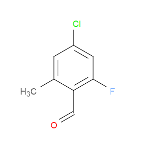 4-Chloro-2-fluoro-6-methylbenzaldehyde
