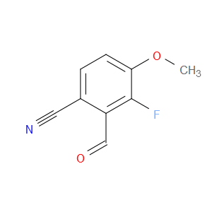3-Fluoro-2-formyl-4-methoxybenzonitrile