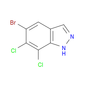 5-bromo-6,7-dichloro-1H-indazole